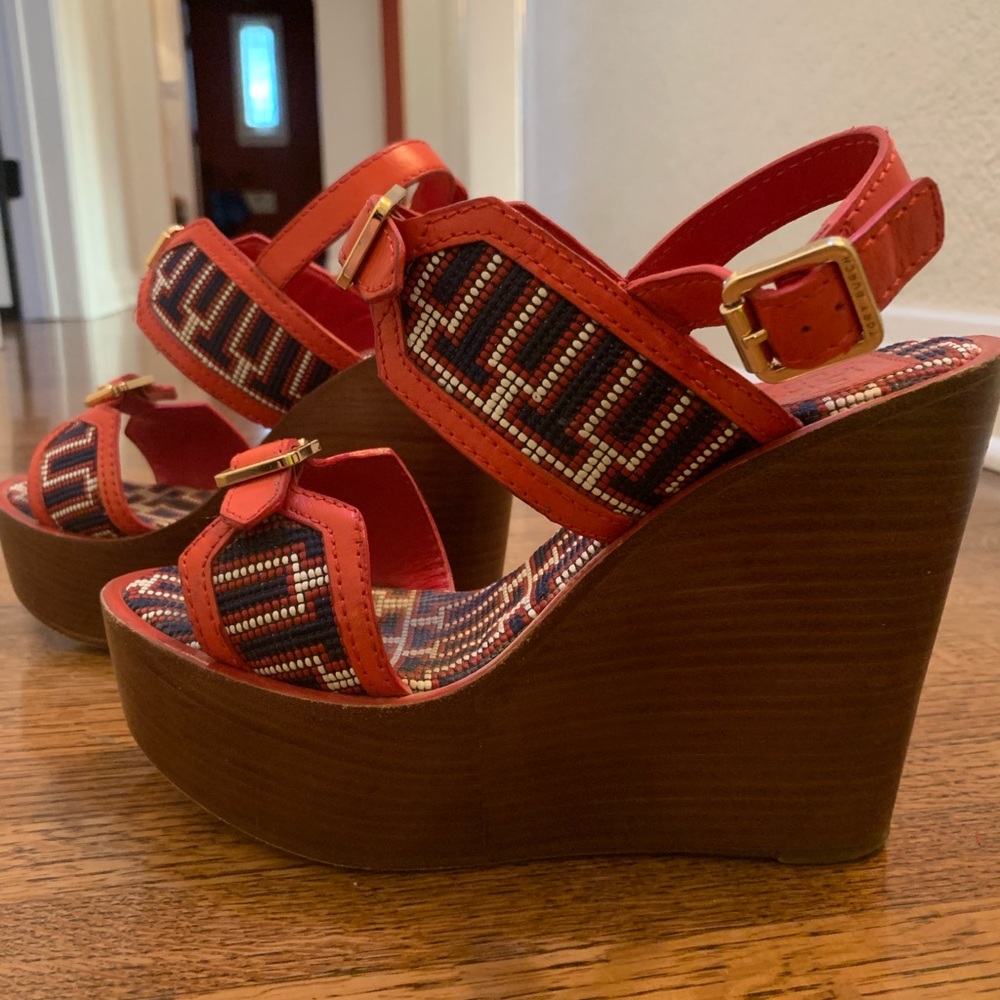 Tory Burch wedges